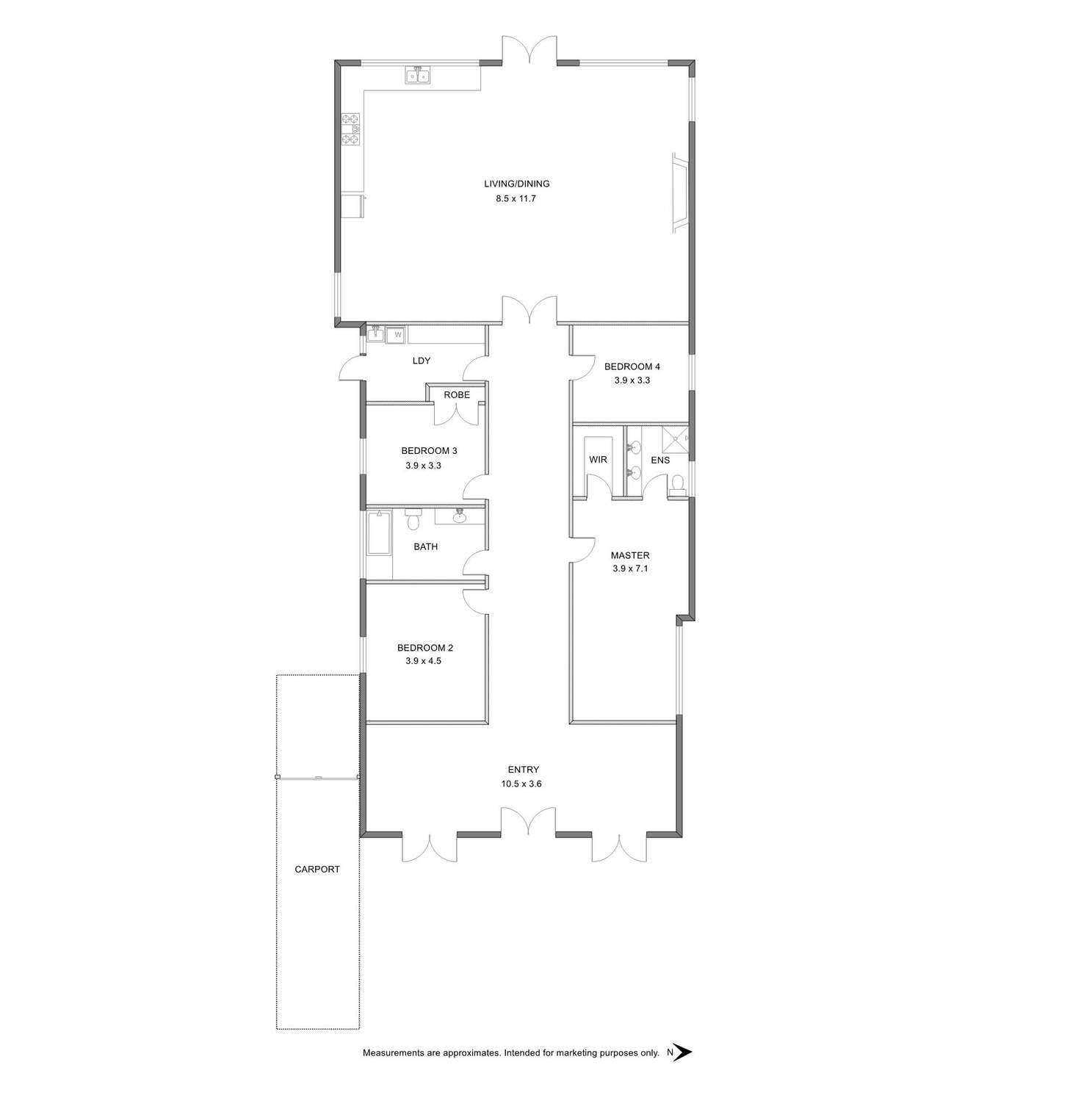 Floorplan of Homely house listing, 23 Broome Street, Cottesloe WA 6011