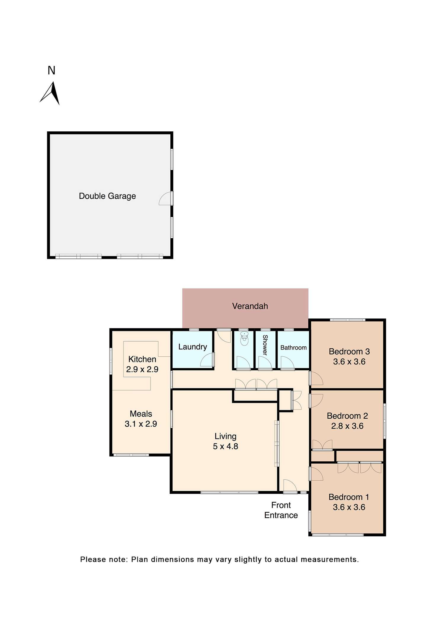 Floorplan of Homely house listing, 227 York Street, Ballarat East VIC 3350