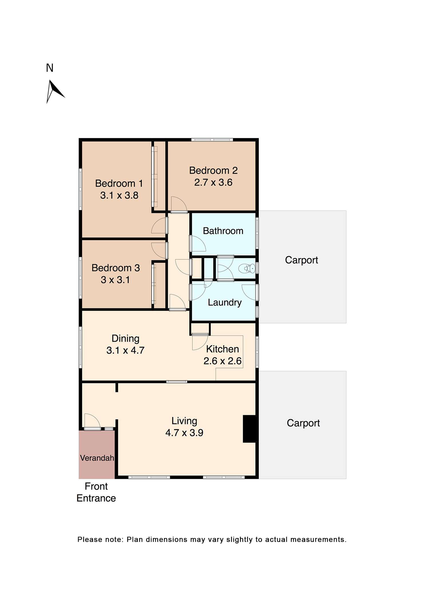 Floorplan of Homely house listing, 510 Urquhart Street, Ballarat Central VIC 3350