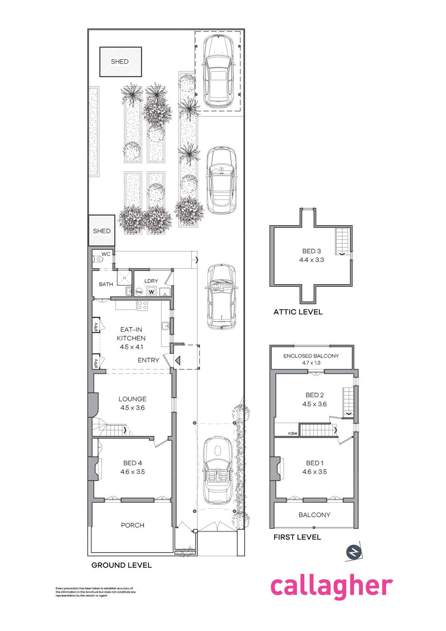 Floorplan of Homely house listing, 10 Ennis Street, Balmain NSW 2041