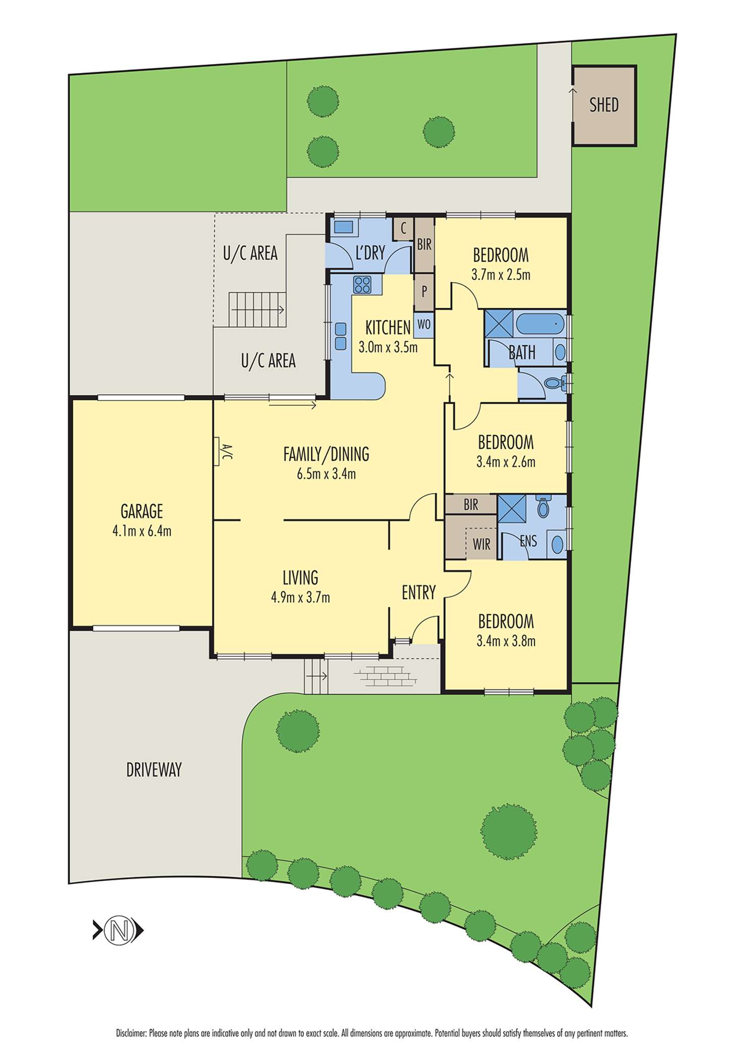 Floorplan of Homely house listing, 12 Craig Court, Altona North VIC 3025