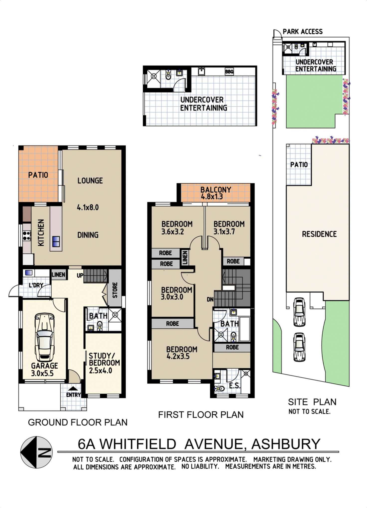 Floorplan of Homely house listing, 6A Whitfield Avenue, Ashbury NSW 2193