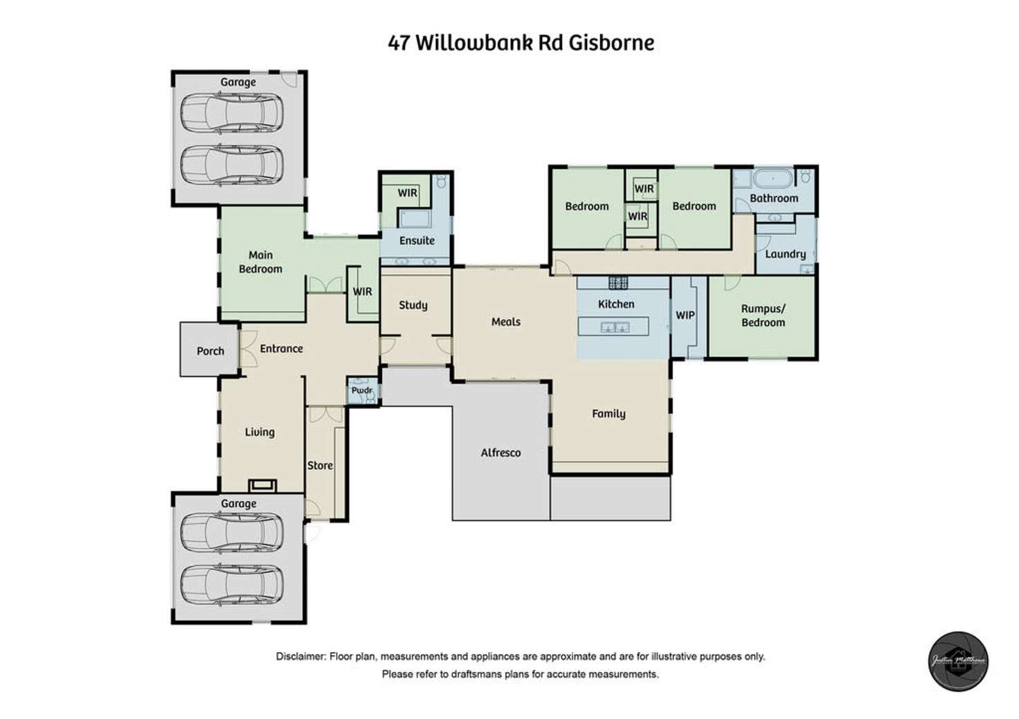 Floorplan of Homely house listing, 47 Willowbank Road, Gisborne VIC 3437