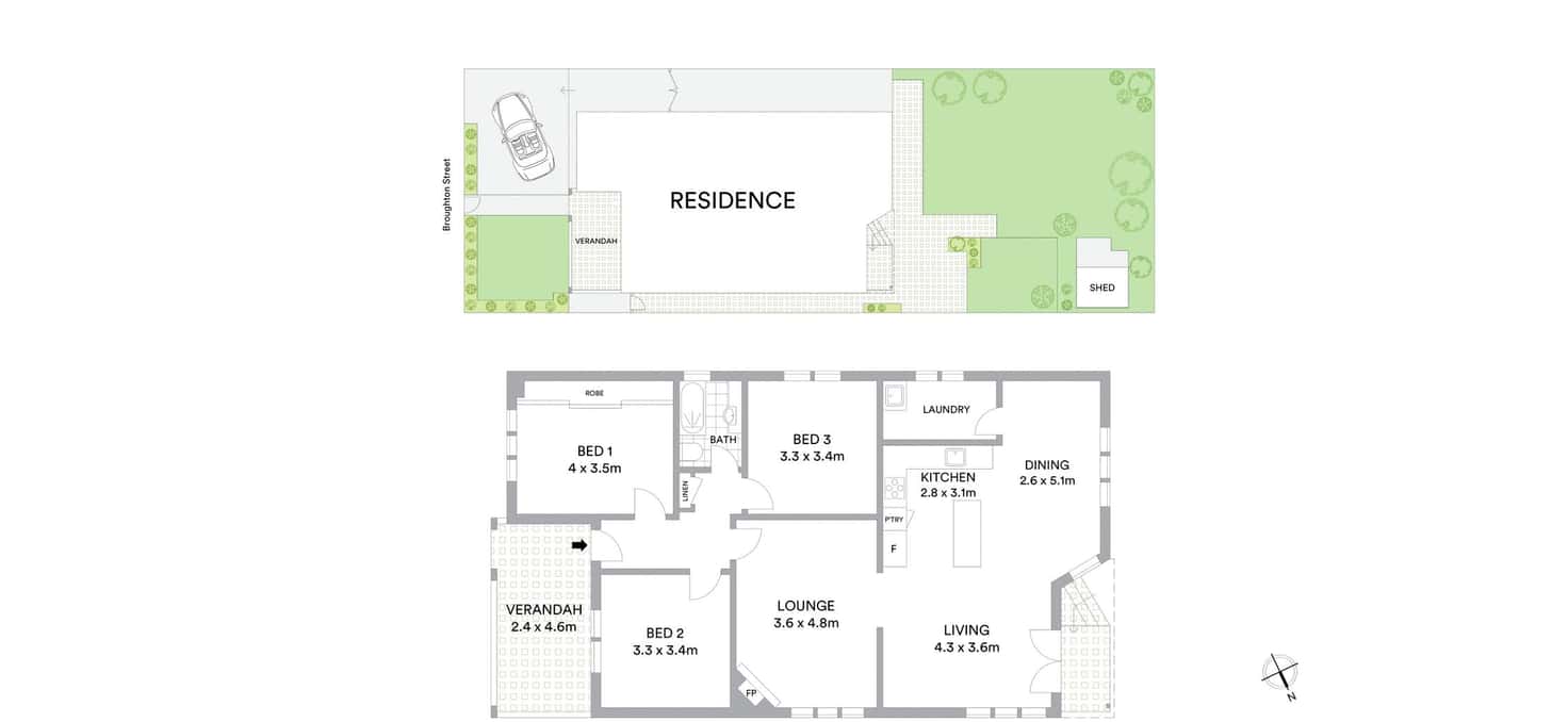 Floorplan of Homely house listing, 14 Broughton Street, Concord NSW 2137