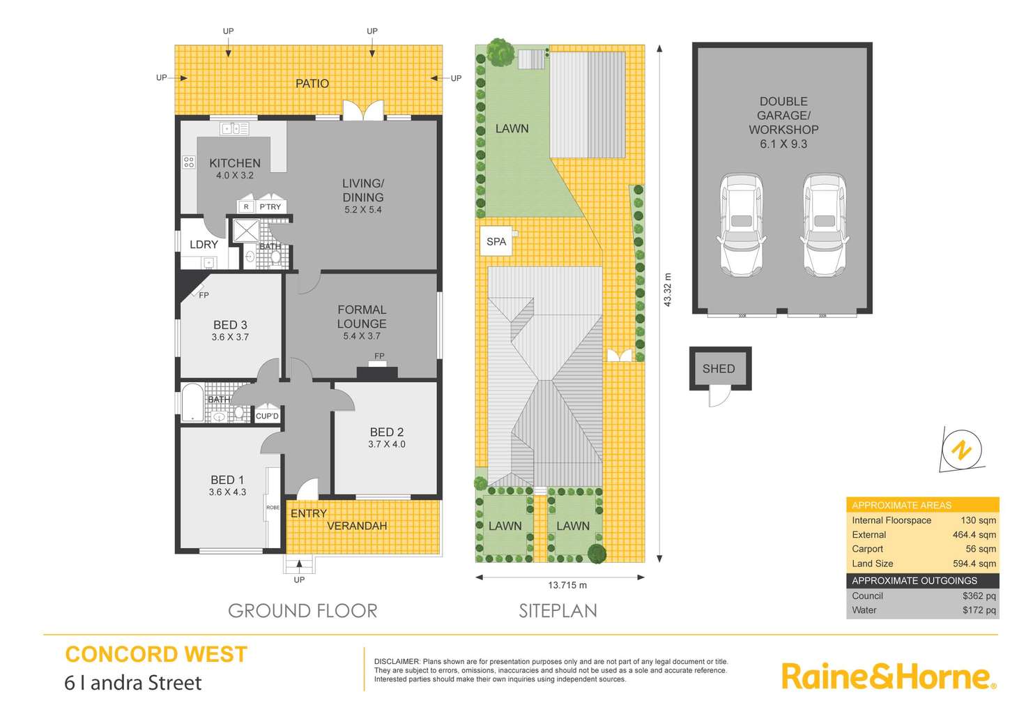 Floorplan of Homely house listing, 6 Iandra Street, Concord West NSW 2138