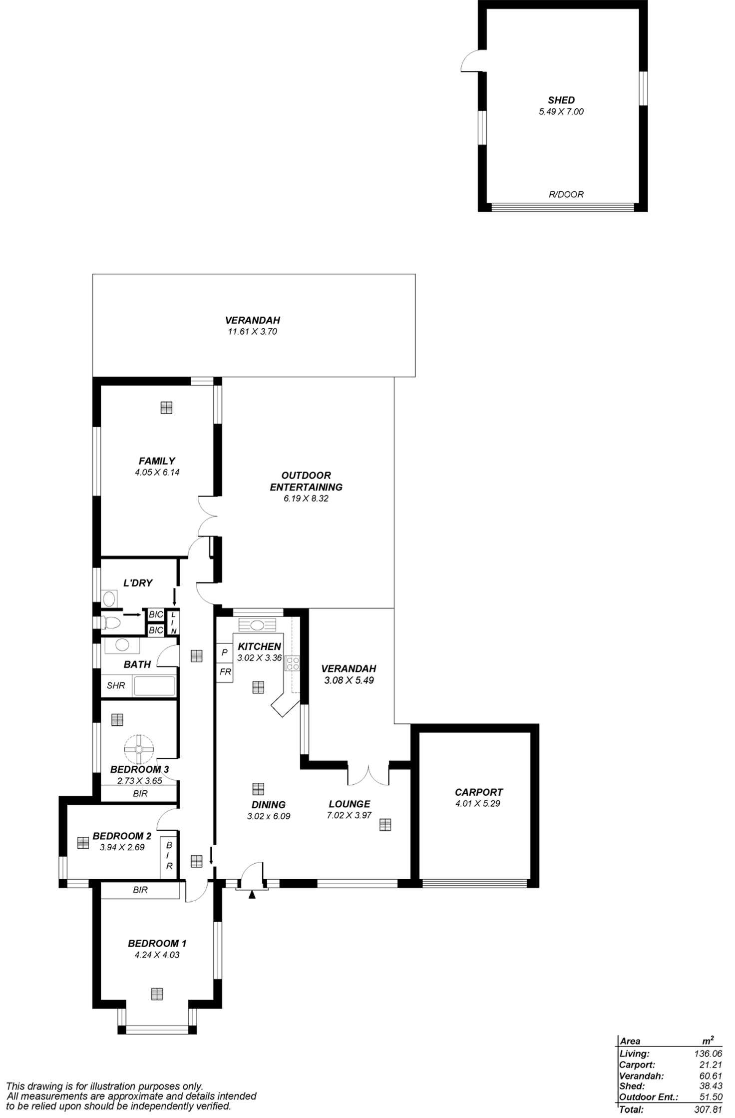 Floorplan of Homely house listing, 4 Gothic Road, Bellevue Heights SA 5050