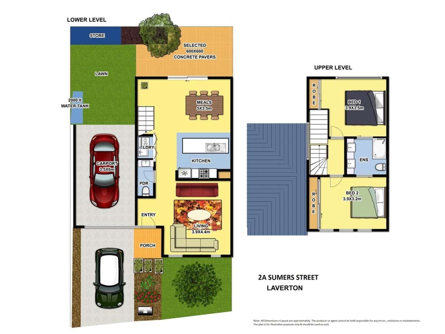 Floorplan of Homely house listing, 2A Sumers Street, Laverton VIC 3028