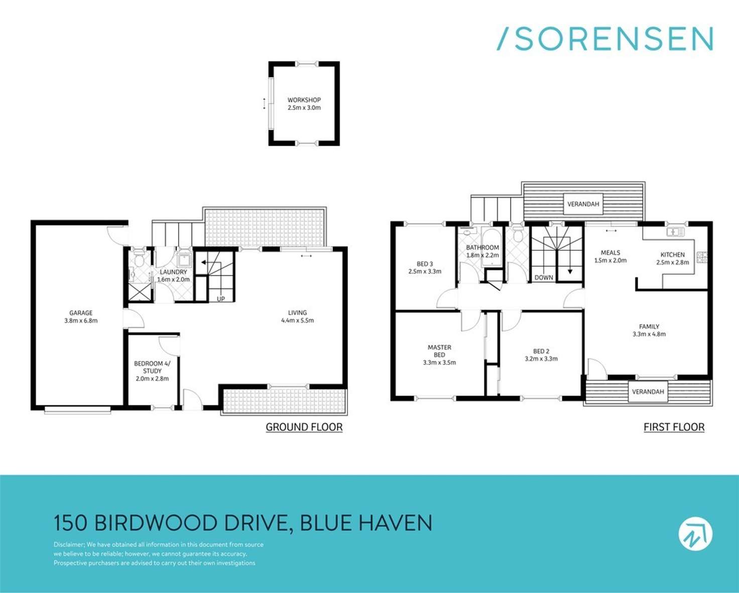 Floorplan of Homely house listing, 150 Birdwood Drive, Blue Haven NSW 2262