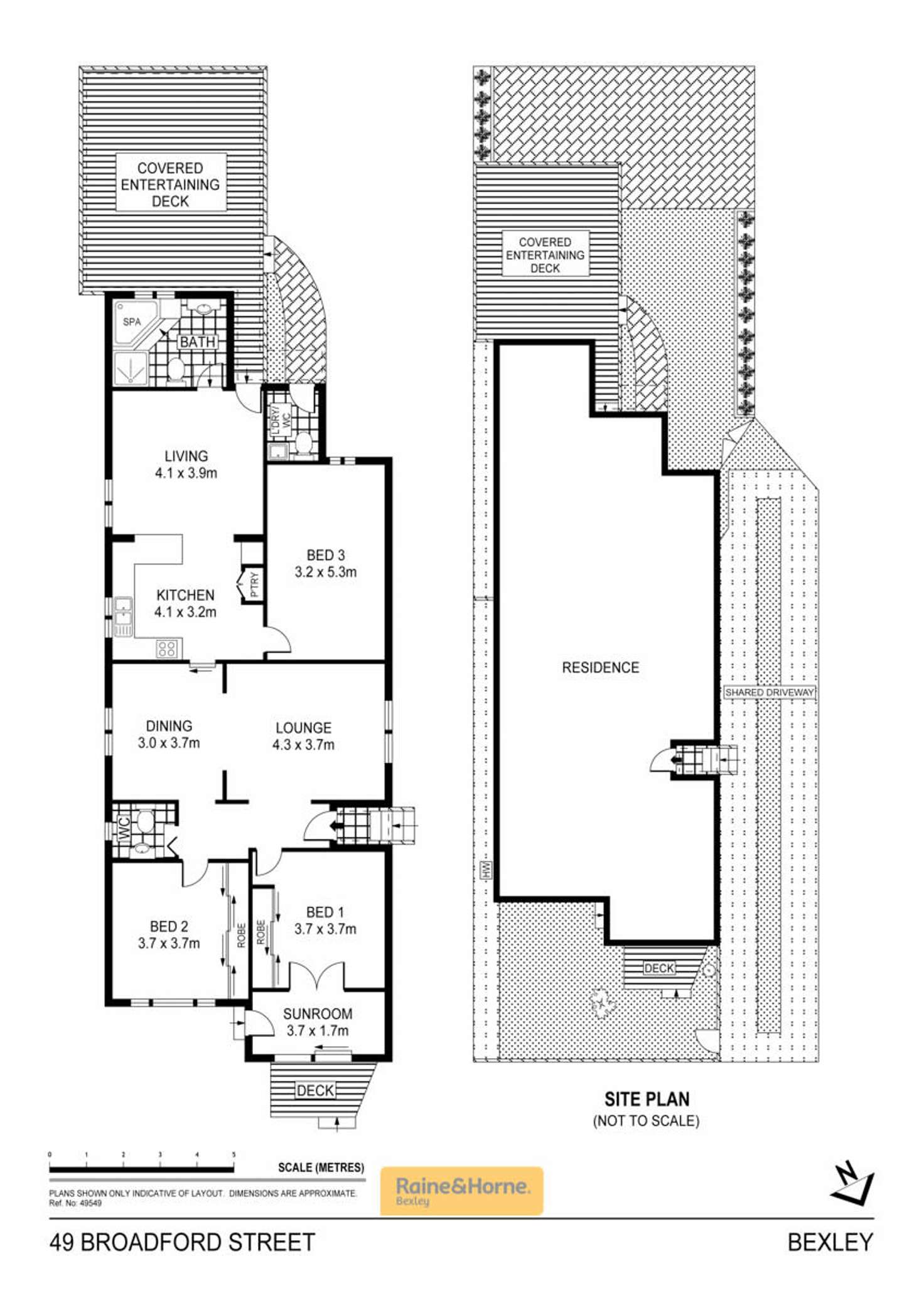 Floorplan of Homely house listing, 49 Broadford Street, Bexley NSW 2207