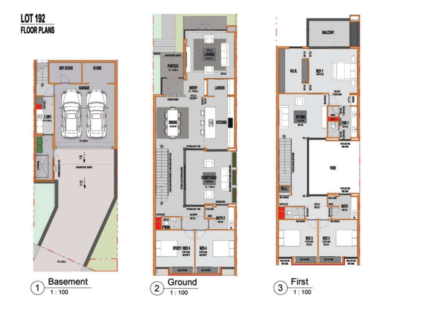Floorplan of Homely house listing, Lot 192 The Promenade, Burswood WA 6100