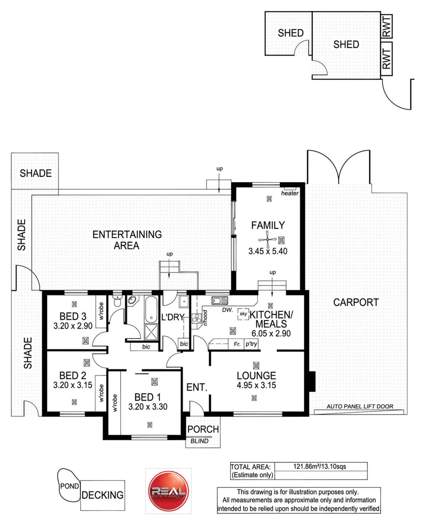 Floorplan of Homely house listing, 12 Ardross Crescent, Morphett Vale SA 5162