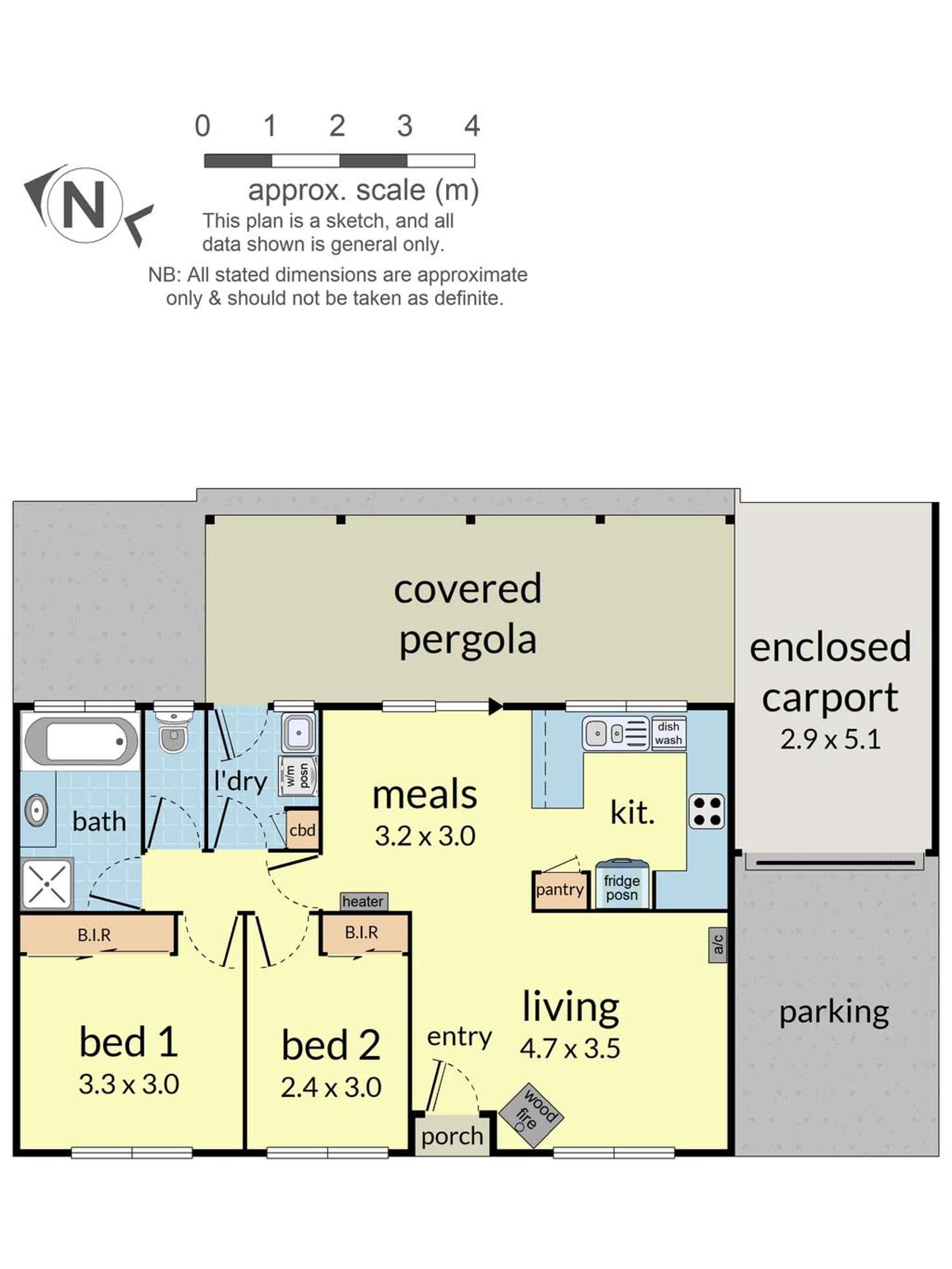 Floorplan of Homely unit listing, 2/69 Ella Grove, Chelsea VIC 3196