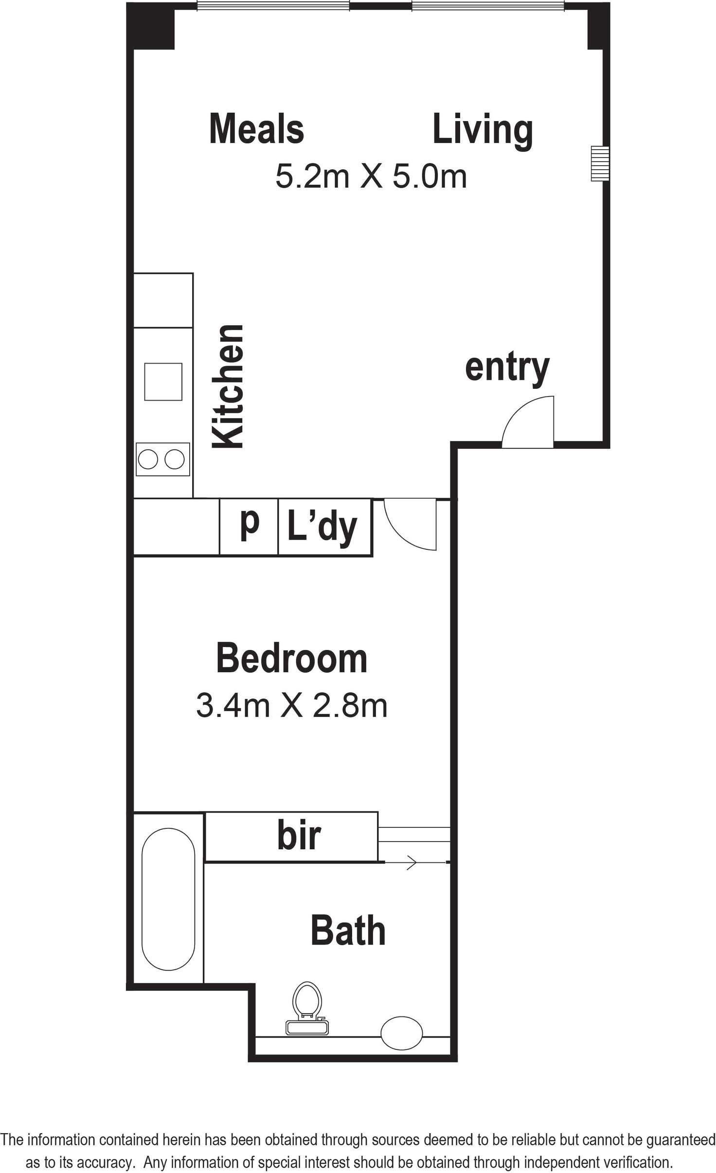 Floorplan of Homely apartment listing, 101/100 Exhibition Street, Melbourne VIC 3000
