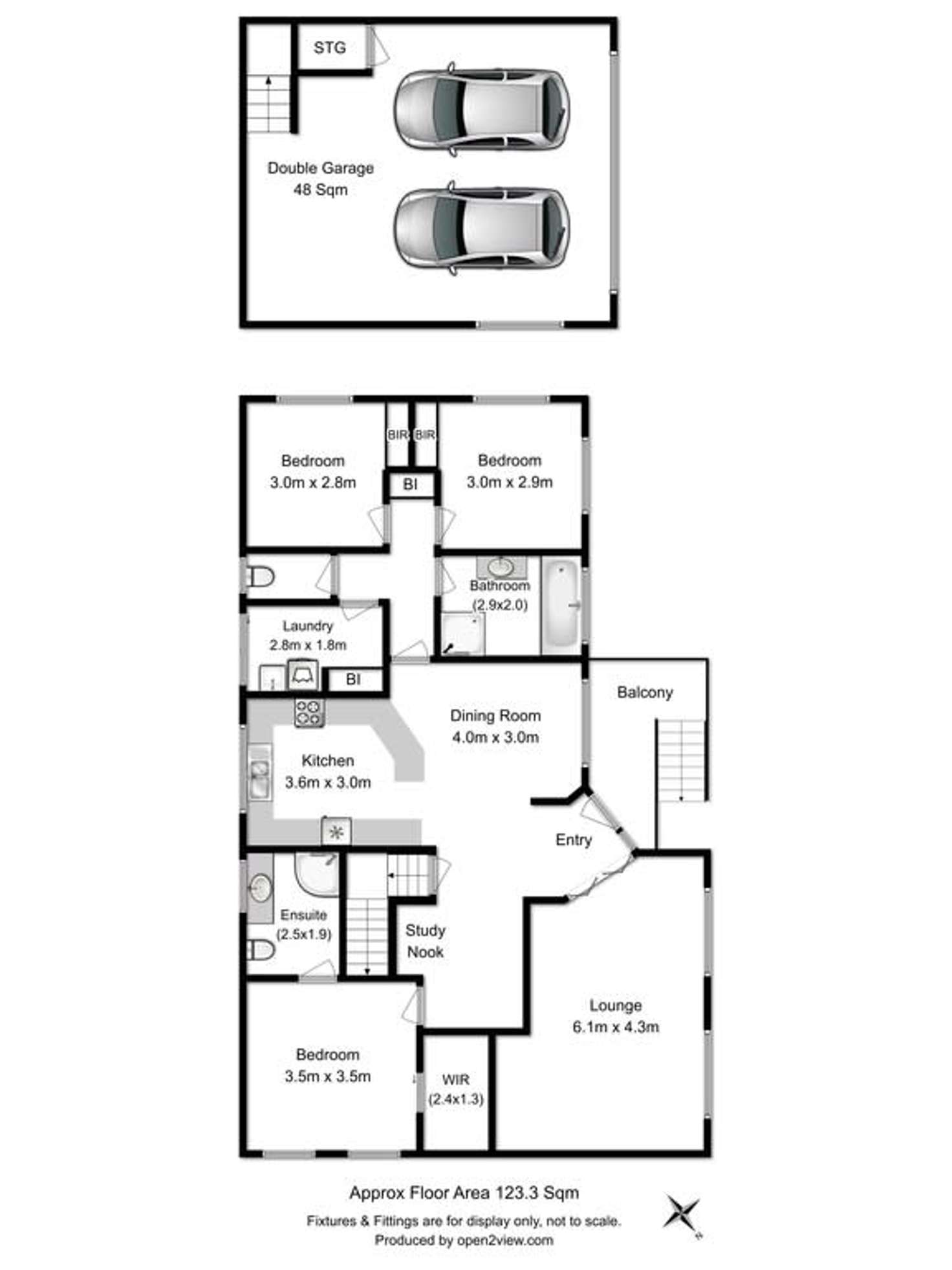 Floorplan of Homely house listing, 13 Baltonsborough Road, Austins Ferry TAS 7011