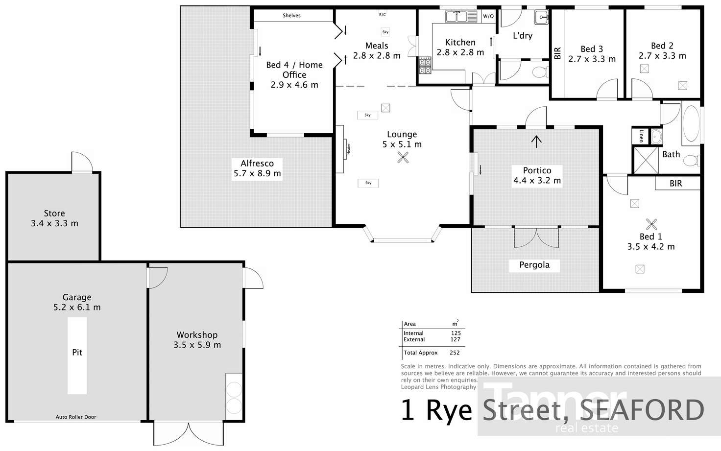 Floorplan of Homely house listing, 1 Rye Street, Seaford SA 5169