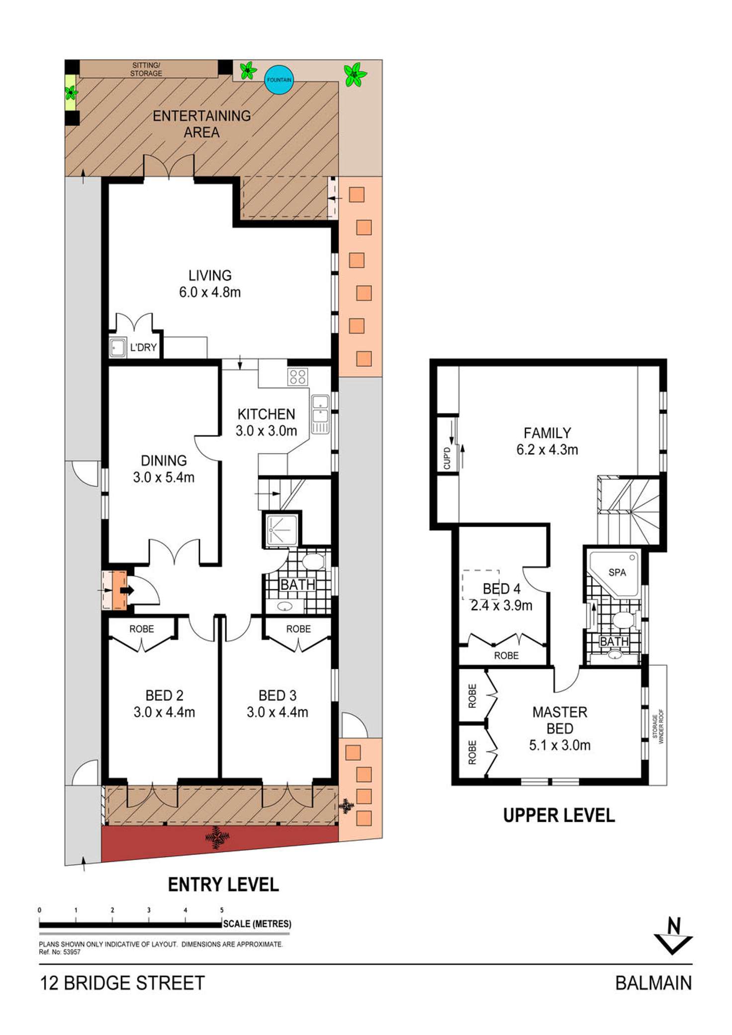 Floorplan of Homely house listing, 12 Bridge Street, Balmain NSW 2041