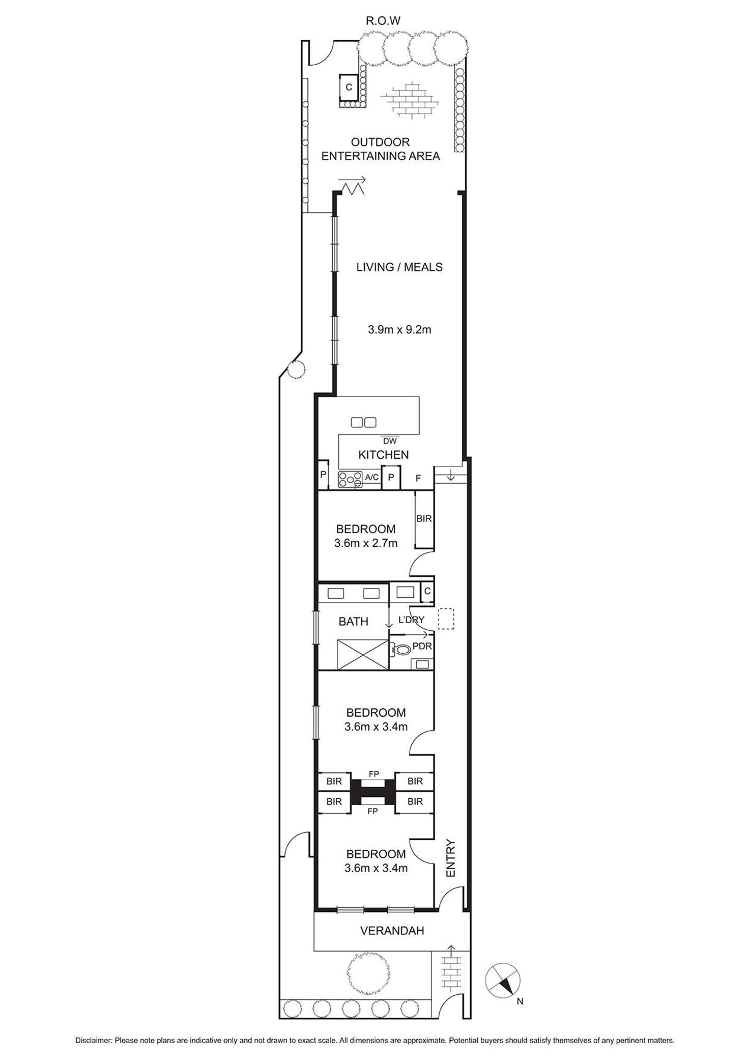 Floorplan of Homely house listing, 4 Ashworth Street, Albert Park VIC 3206