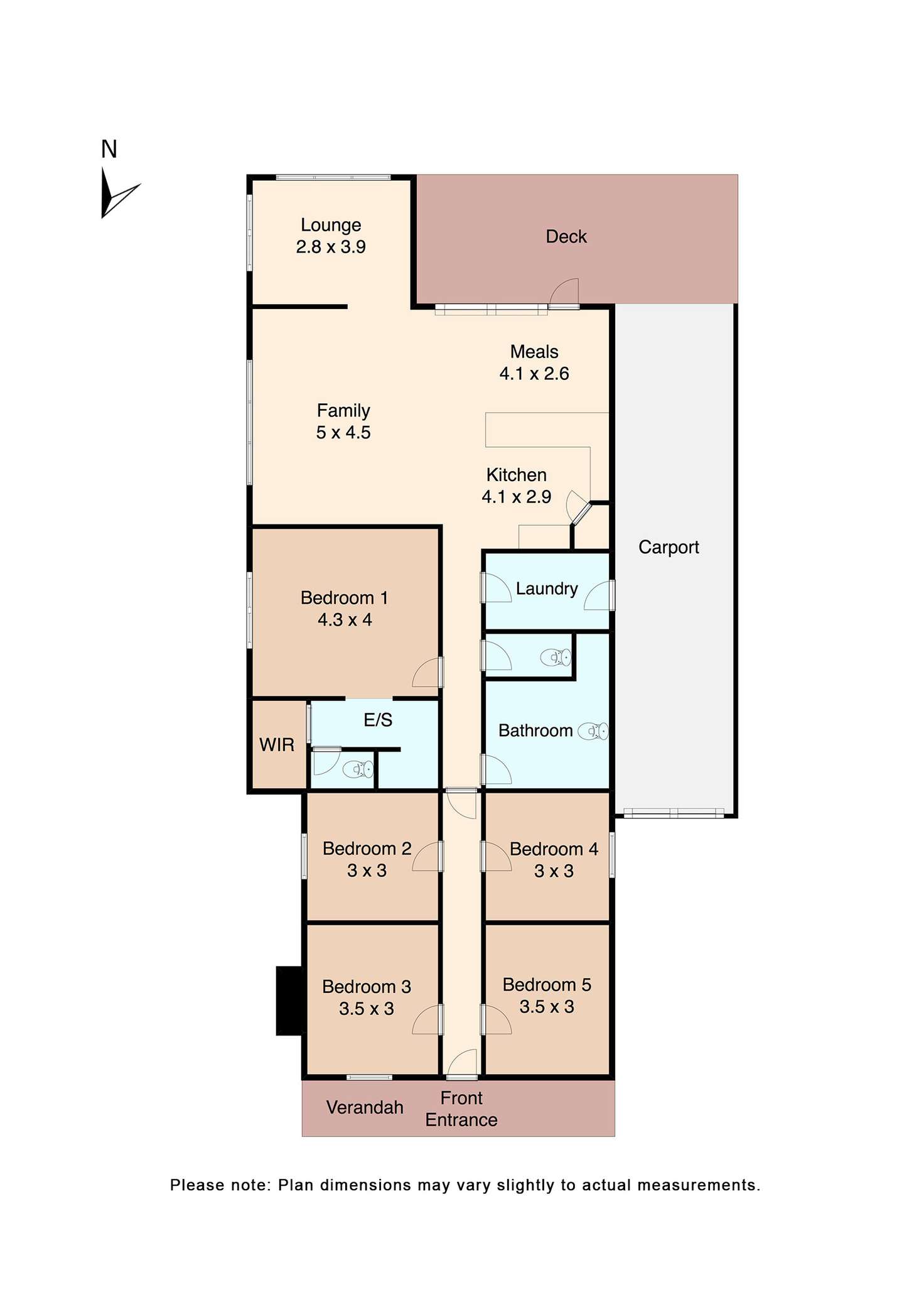 Floorplan of Homely house listing, 44 Hopetoun Street, Ballarat East VIC 3350