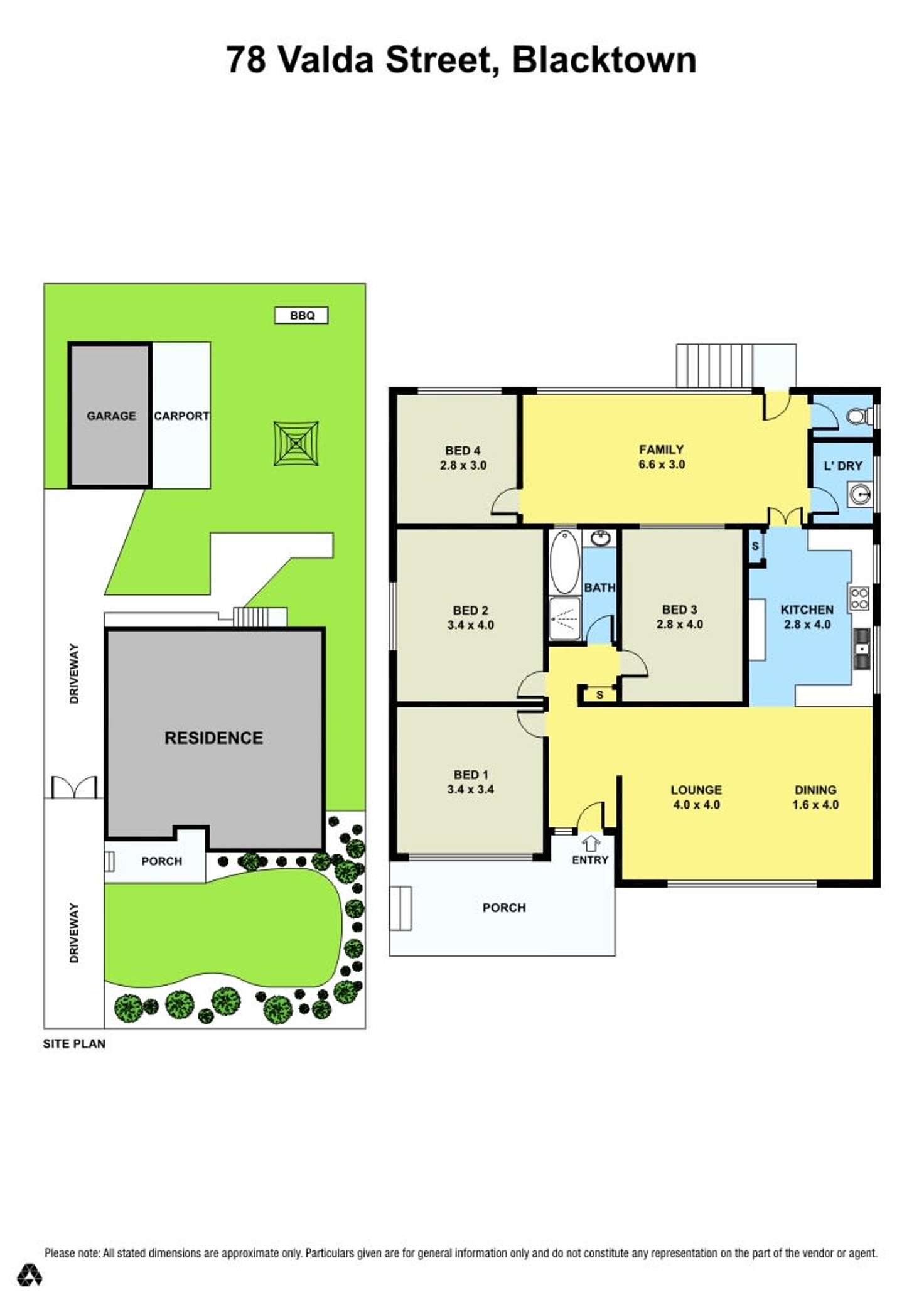 Floorplan of Homely house listing, 78 Valda Street, Blacktown NSW 2148