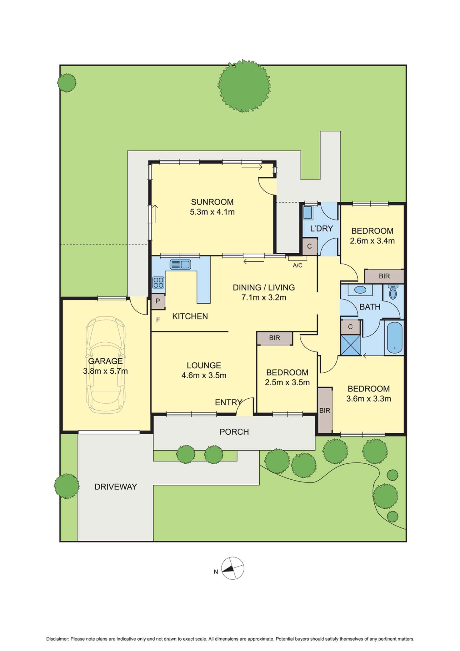 Floorplan of Homely house listing, 23 Picardy Court, Hoppers Crossing VIC 3029