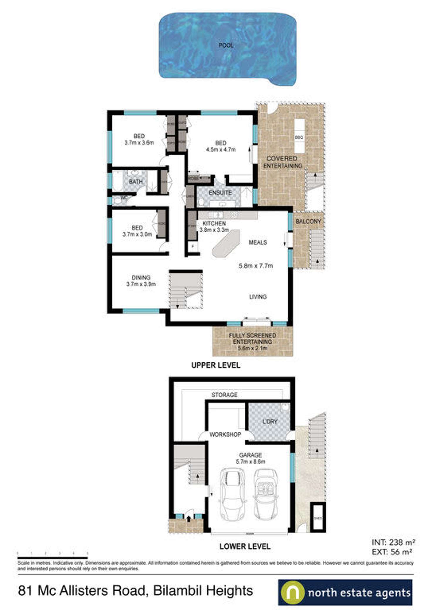 Floorplan of Homely house listing, 81 McAllisters Road, Bilambil Heights NSW 2486
