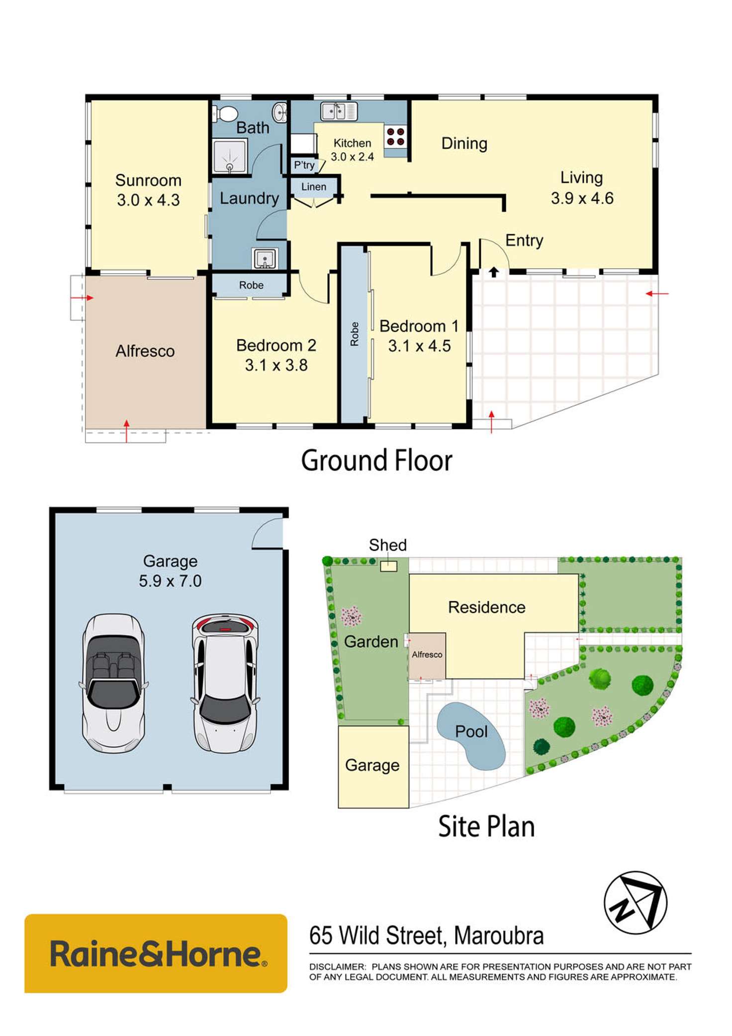 Floorplan of Homely house listing, 65 Wild Street, Maroubra NSW 2035