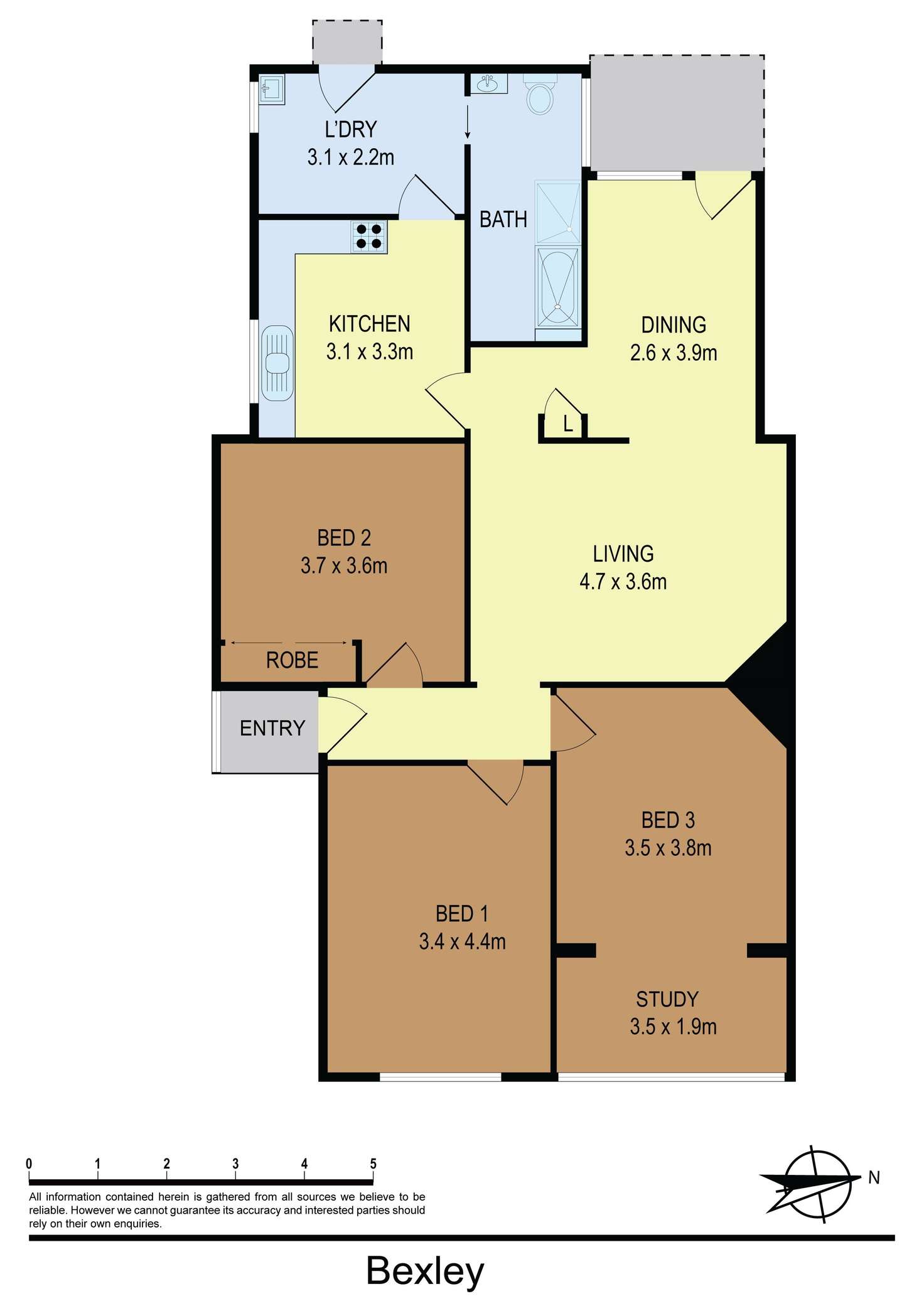 Floorplan of Homely house listing, 134 Queen Victoria Street, Bexley NSW 2207