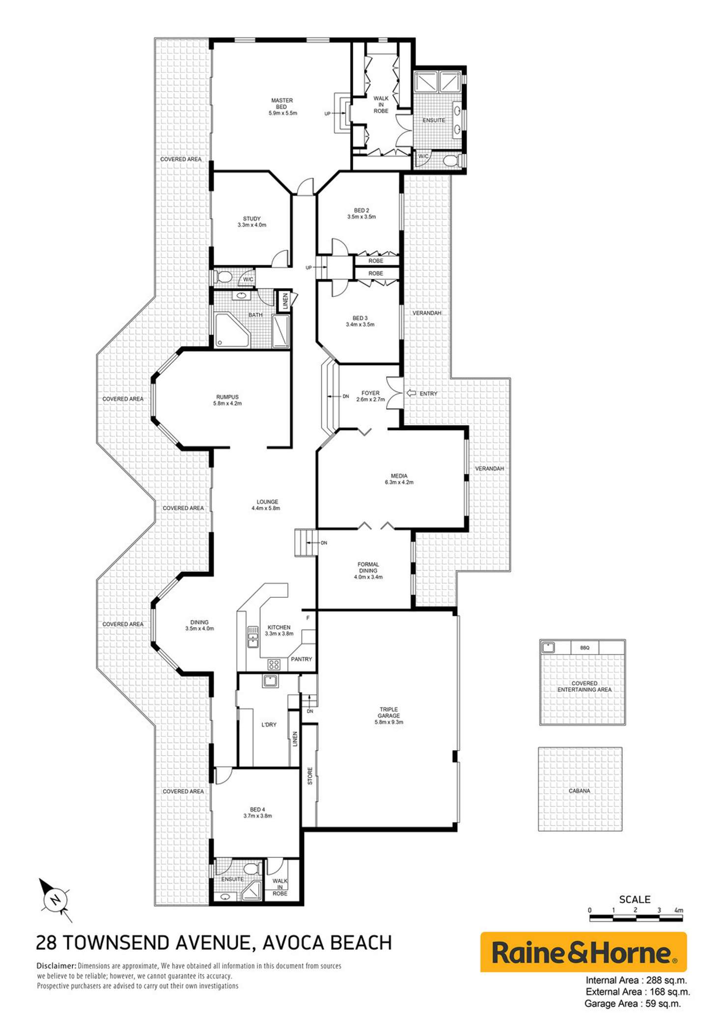 Floorplan of Homely house listing, 28 Townsend Avenue, Avoca Beach NSW 2251