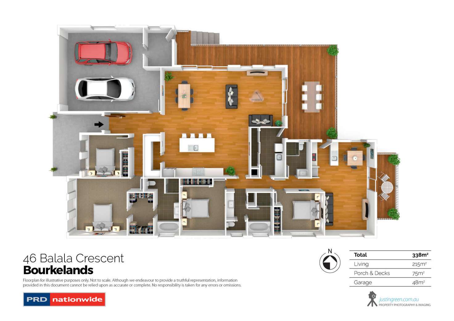 Floorplan of Homely house listing, 46 Balala Crescent, Bourkelands NSW 2650