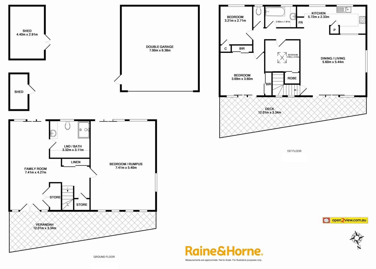 Floorplan of Homely house listing, 12 Carroll Avenue, Lake Conjola NSW 2539