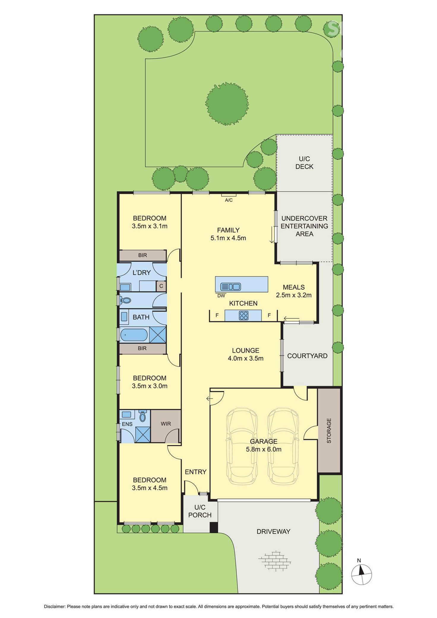 Floorplan of Homely house listing, 60 Northumberland Circuit, Craigieburn VIC 3064