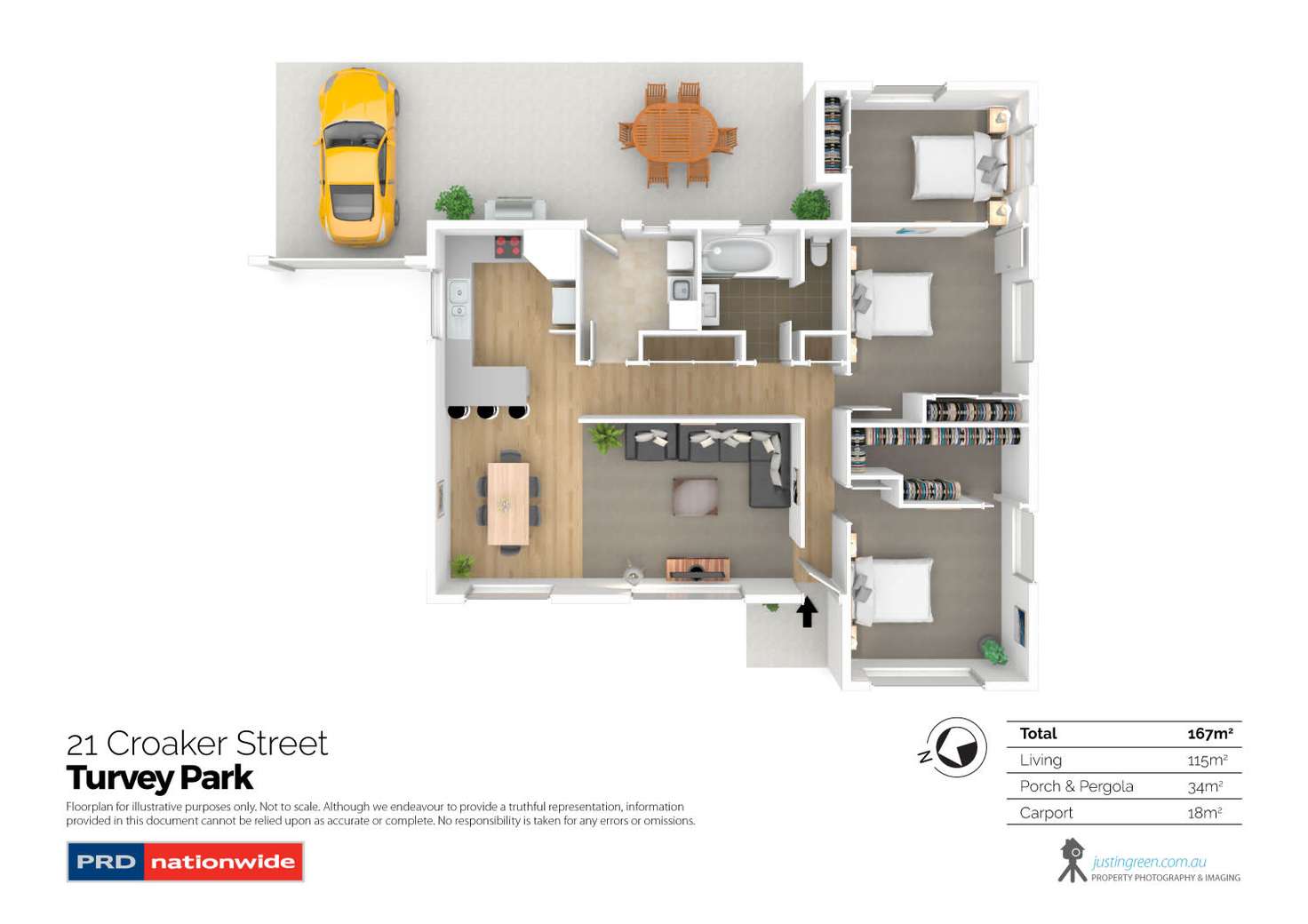 Floorplan of Homely house listing, 21 Croaker Street, Turvey Park NSW 2650