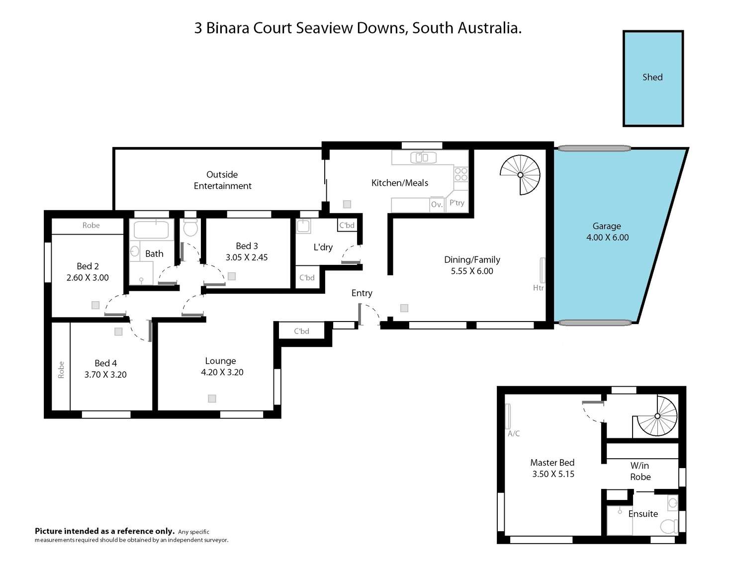 Floorplan of Homely house listing, 3 Binara Court, Seaview Downs SA 5049