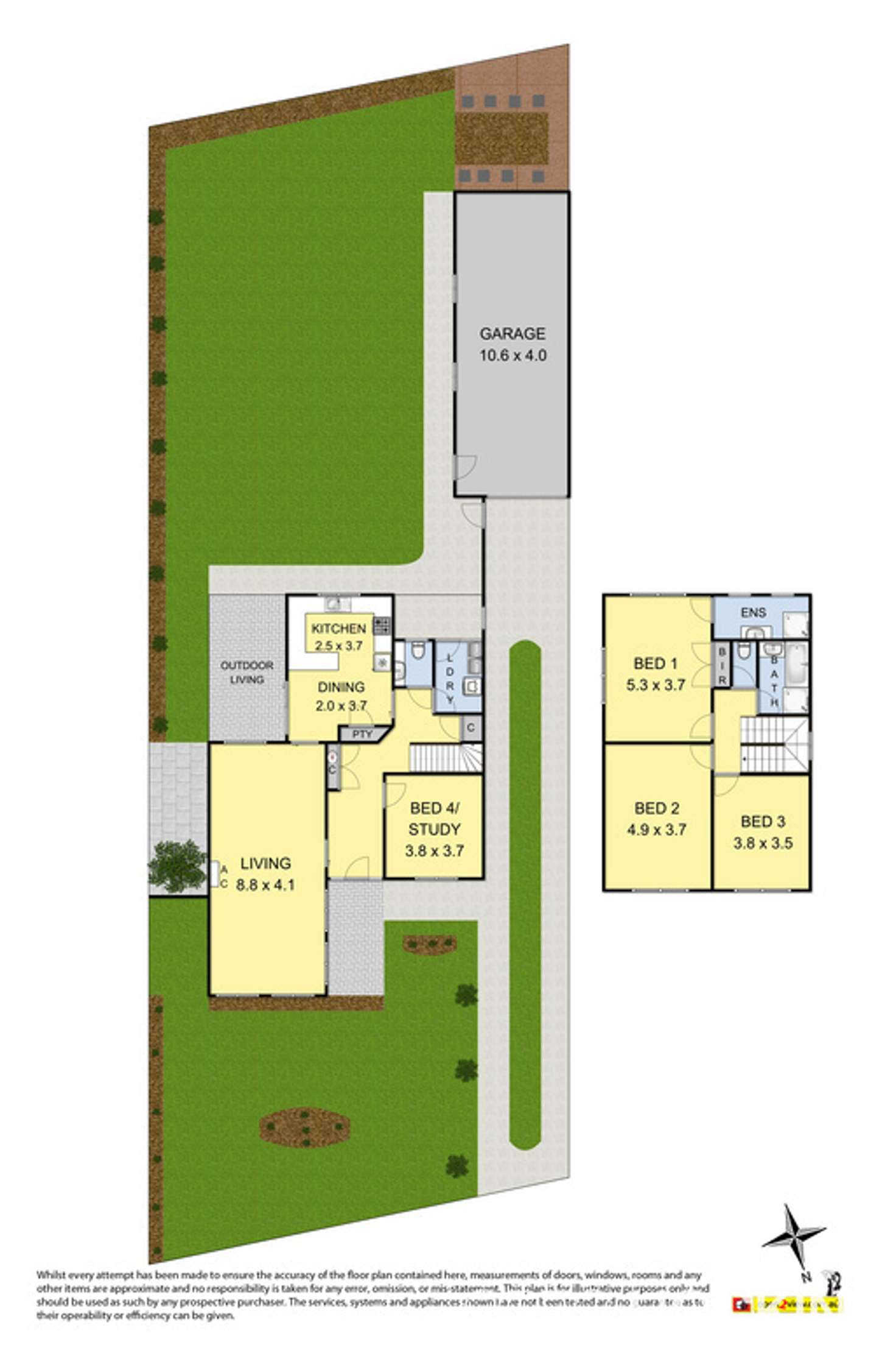 Floorplan of Homely house listing, 64 Queen Street, Altona VIC 3018