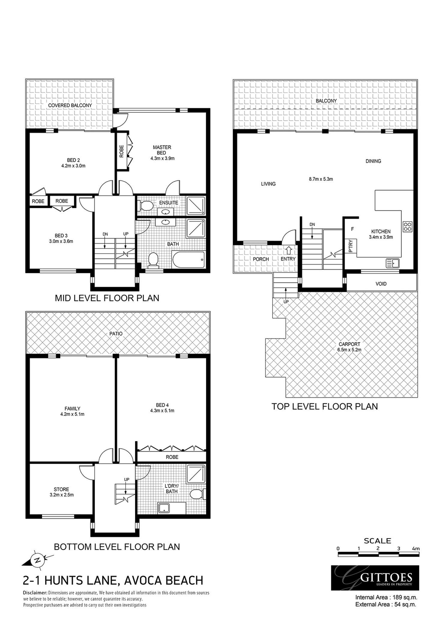 Floorplan of Homely townhouse listing, 2/1 Hunts Lane, Avoca Beach NSW 2251