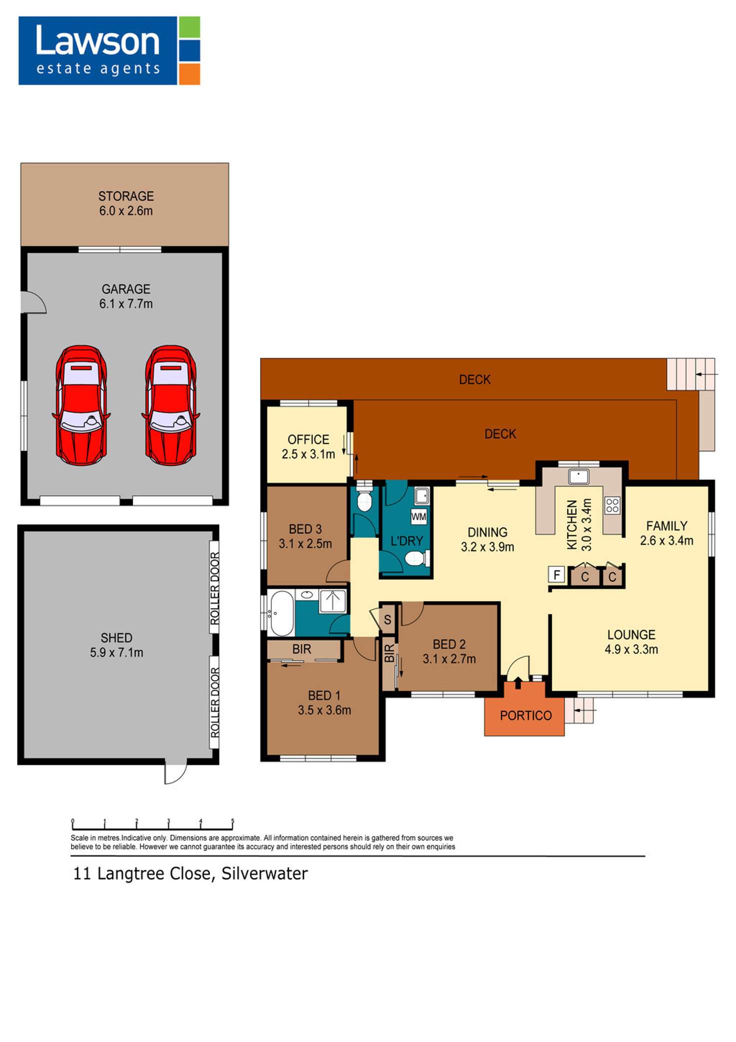 Floorplan of Homely house listing, 11 Langtree Close, Silverwater NSW 2264