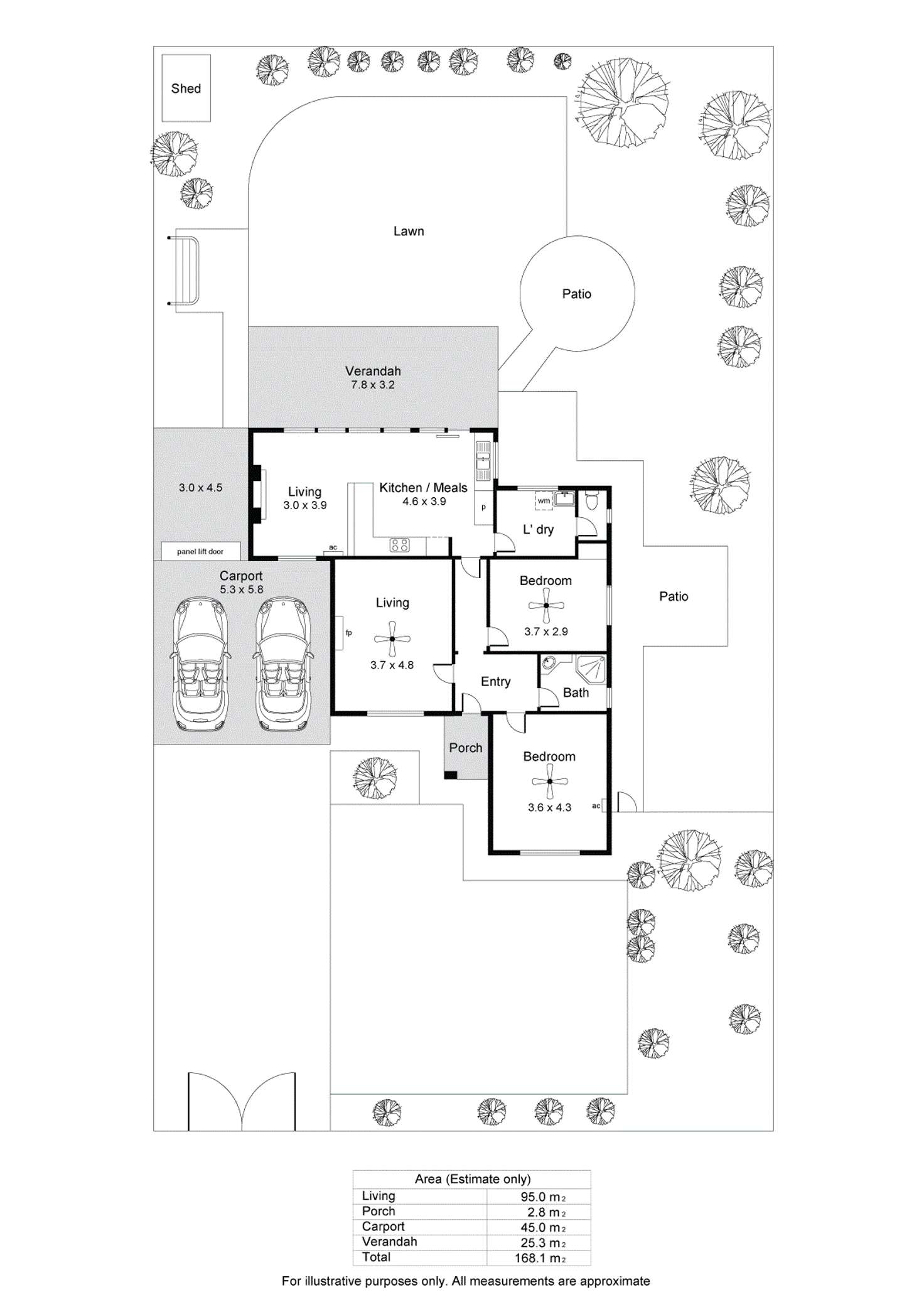 Floorplan of Homely house listing, 18 Wenlock Street, Brighton SA 5048