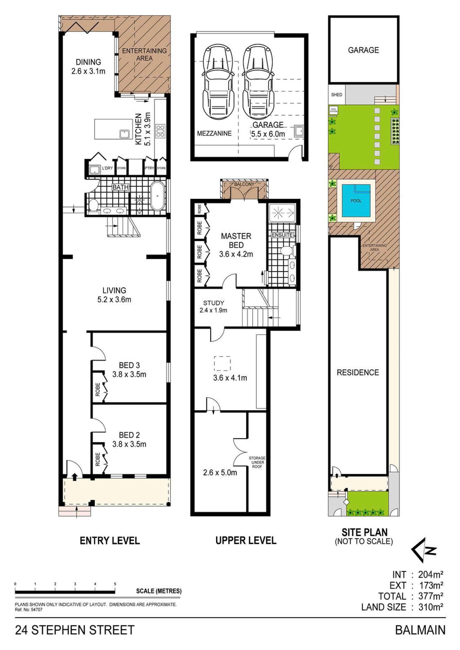 Floorplan of Homely house listing, 24 Stephen Street, Balmain NSW 2041