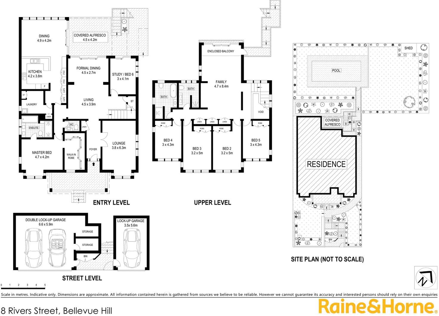 Floorplan of Homely house listing, 8 Rivers Street, Bellevue Hill NSW 2023