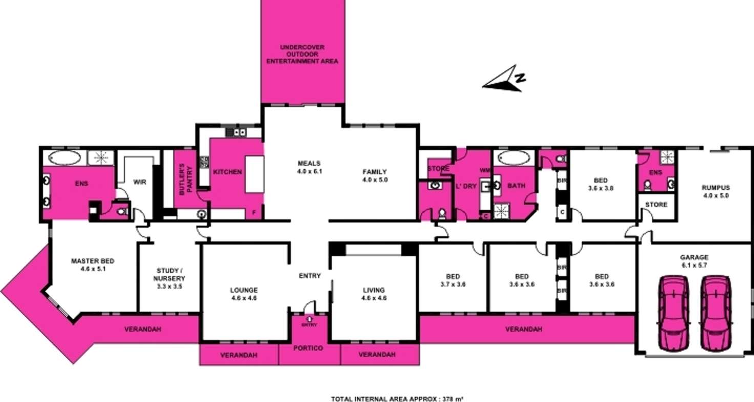 Floorplan of Homely house listing, 43 Glenora Place, Batesford VIC 3213