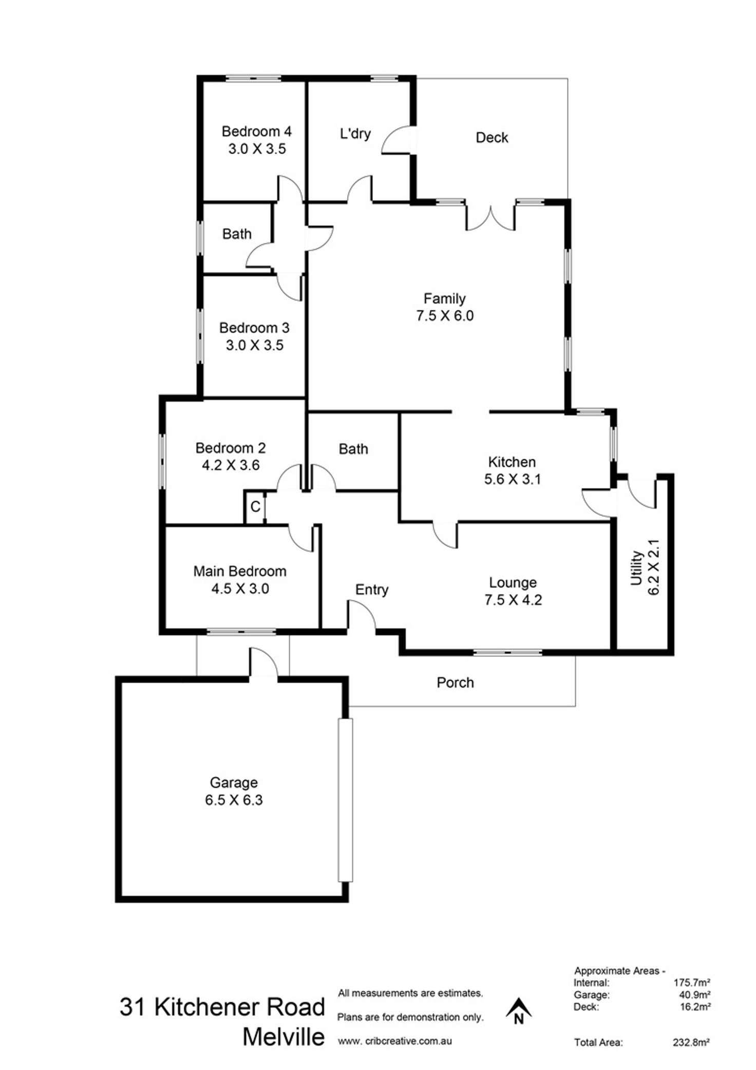 Floorplan of Homely house listing, 31 Kitchener Road, Melville WA 6156