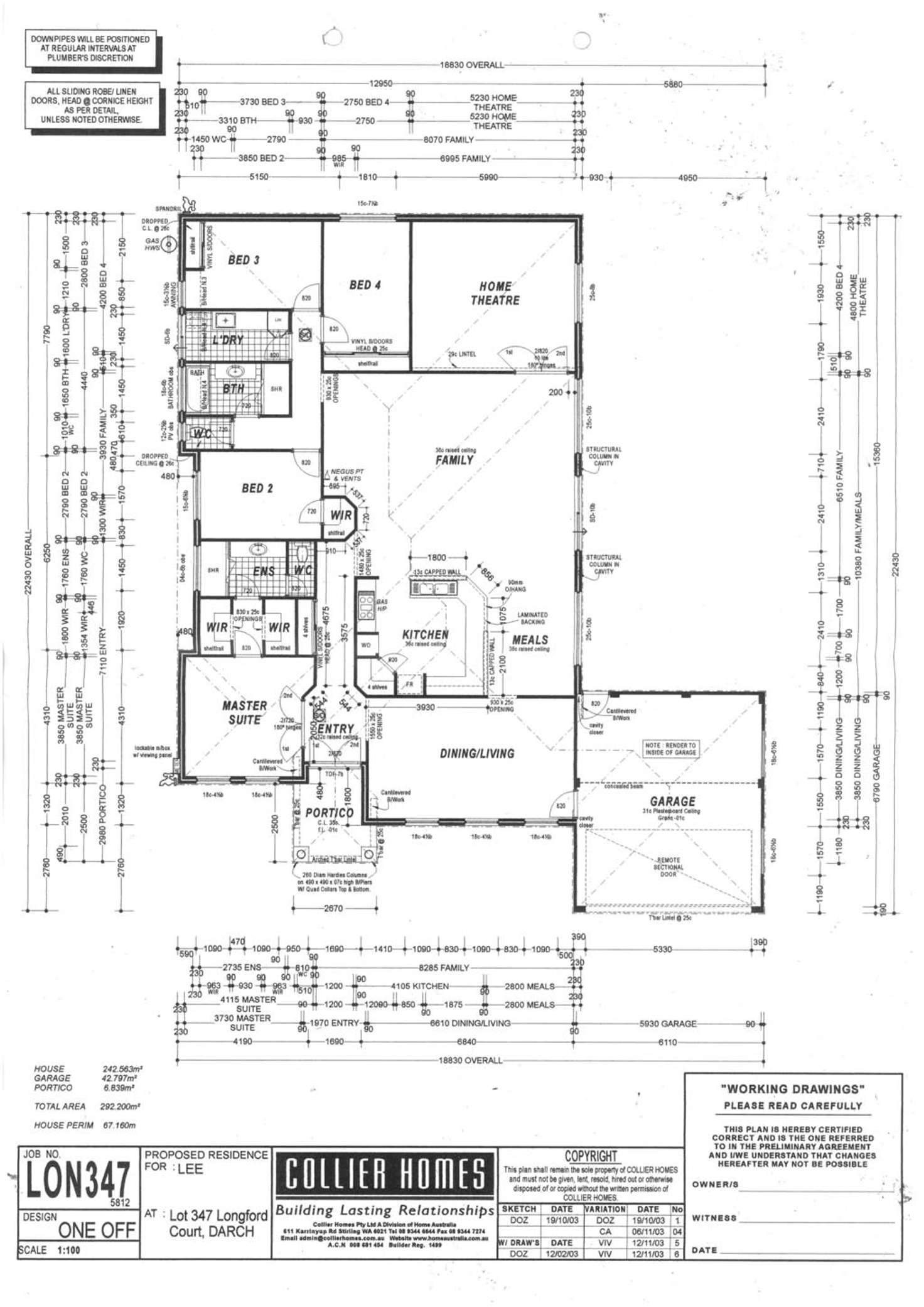 Floorplan of Homely house listing, 4 Longford Circuit, Darch WA 6065