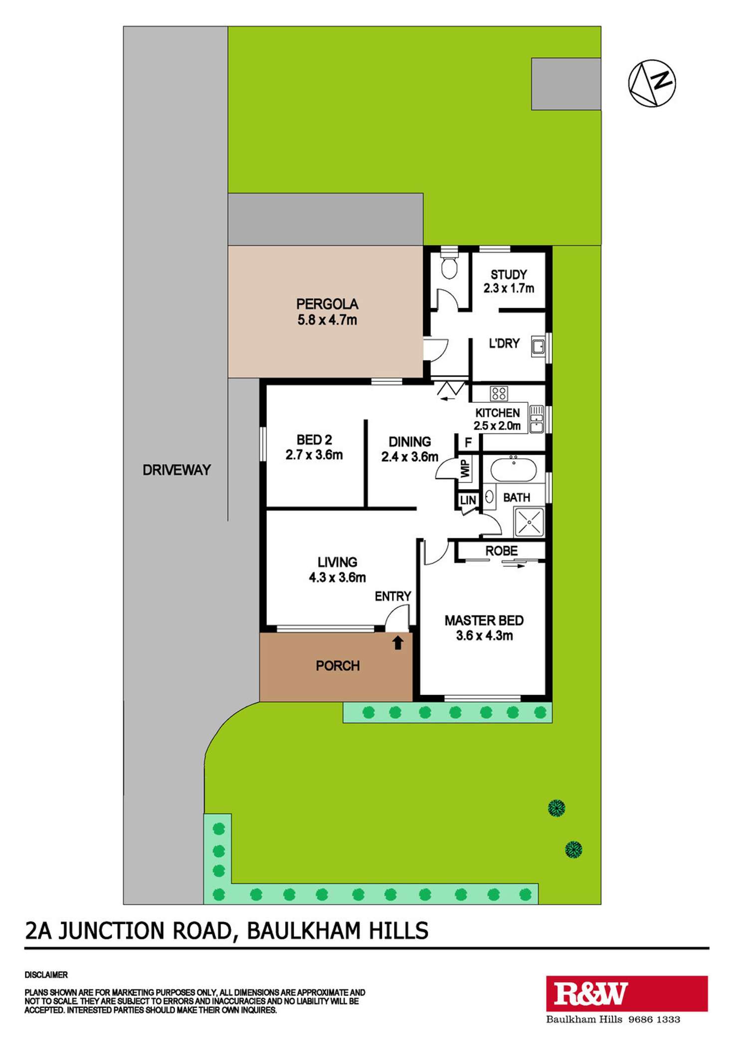 Floorplan of Homely house listing, 2A Junction Road, Baulkham Hills NSW 2153