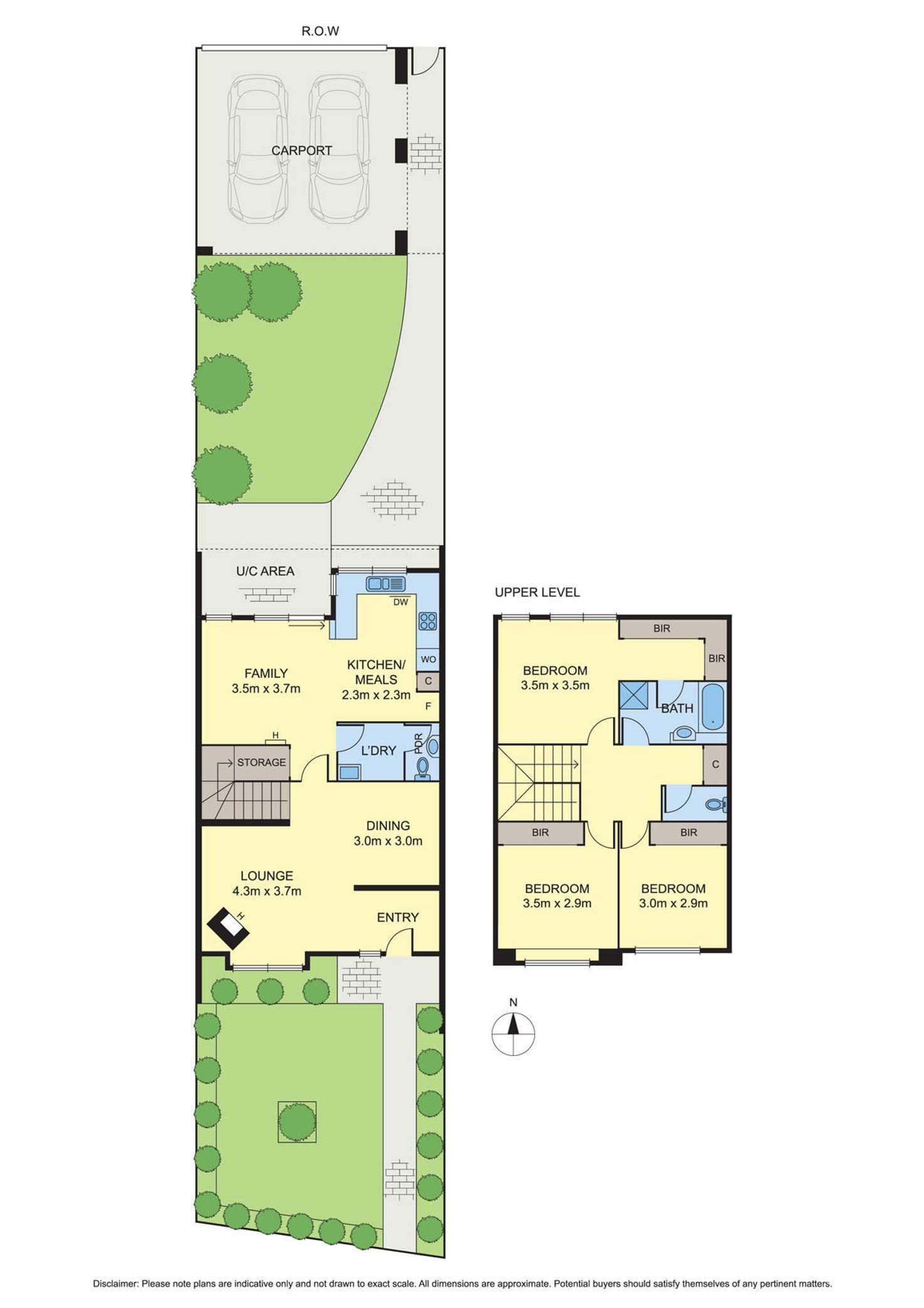 Floorplan of Homely house listing, 9 Fielders Walk, Westmeadows VIC 3049