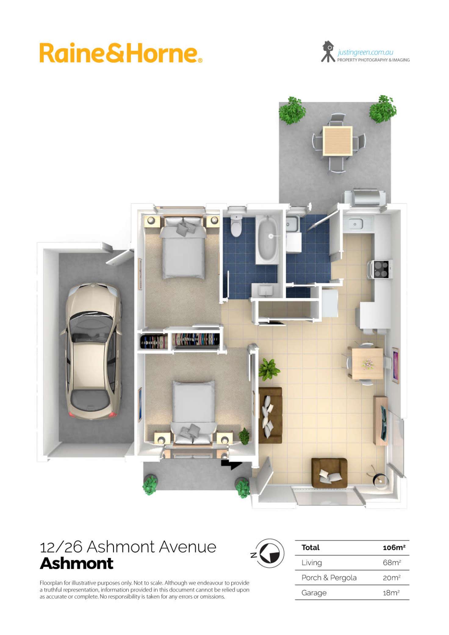 Floorplan of Homely house listing, 12/26 Ashmont Avenue, Ashmont NSW 2650