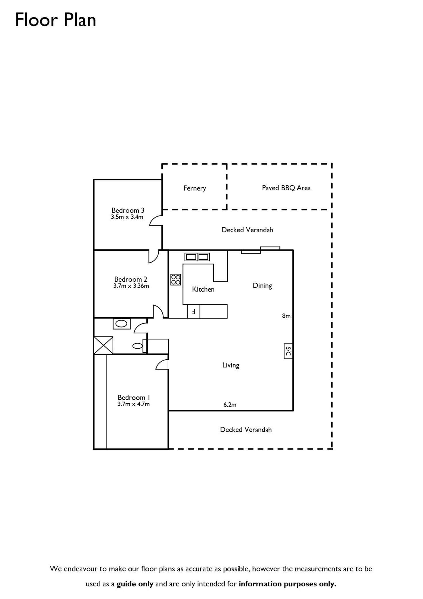 Floorplan of Homely house listing, 41 Wallace Street, Apsley VIC 3319