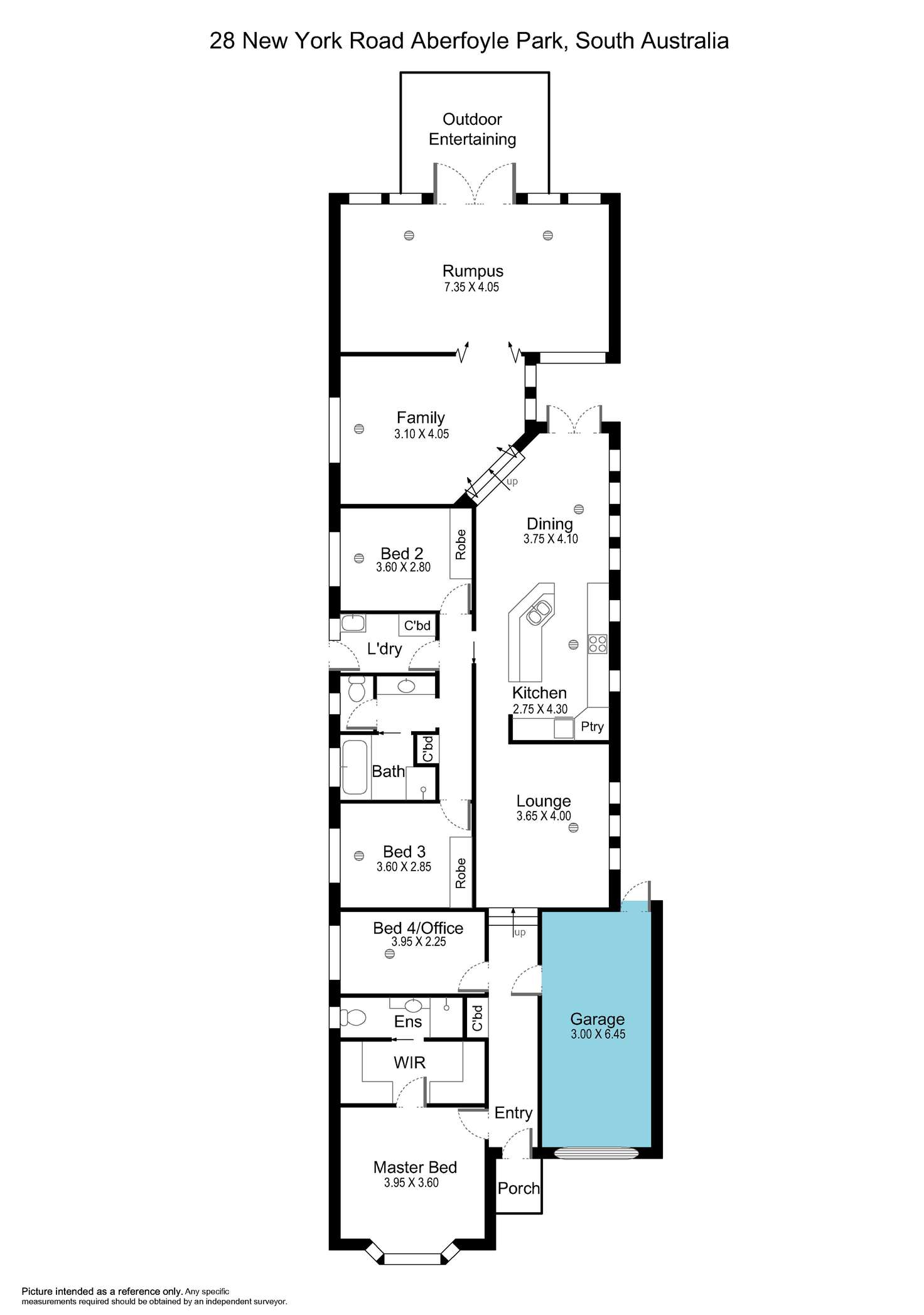 Floorplan of Homely house listing, 28 New York Road, Aberfoyle Park SA 5159