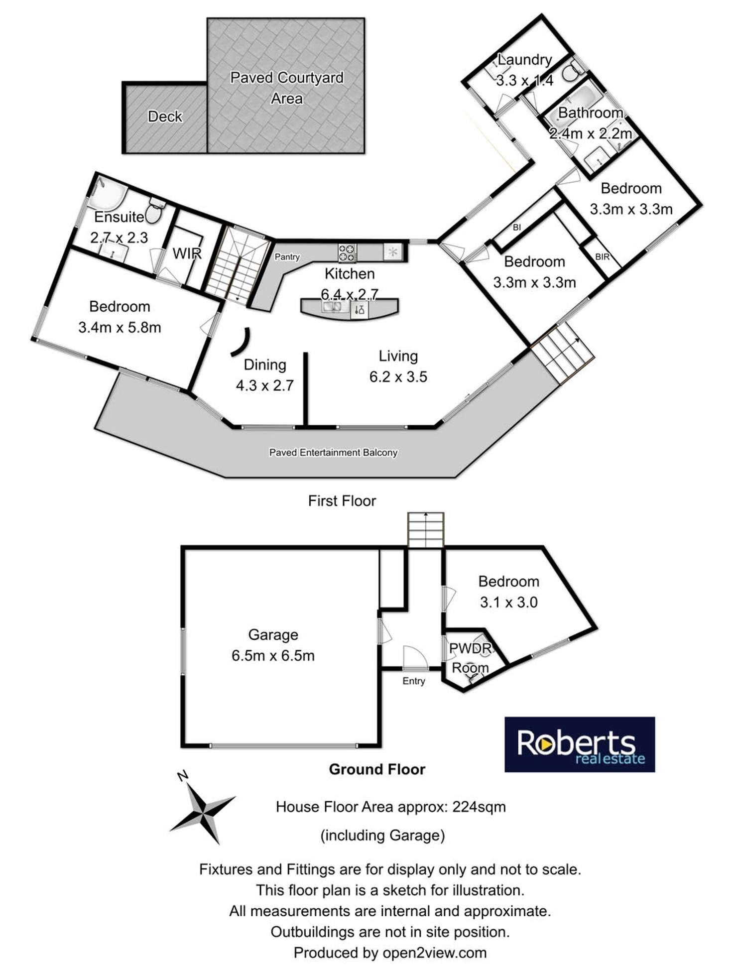 Floorplan of Homely house listing, 34 Suncoast Drive, Blackmans Bay TAS 7052
