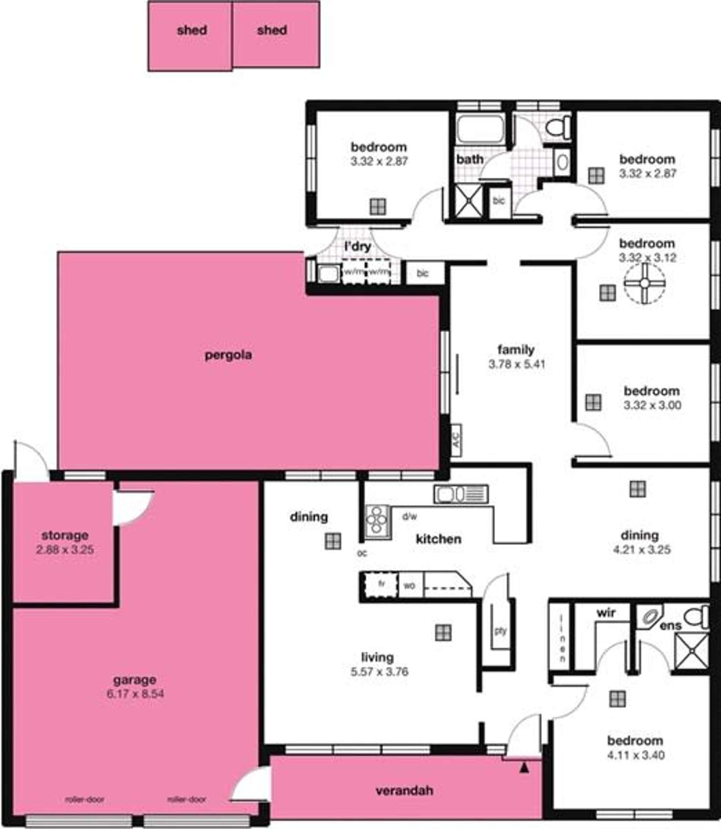 Floorplan of Homely house listing, 2 Griggs Drive, Athelstone SA 5076