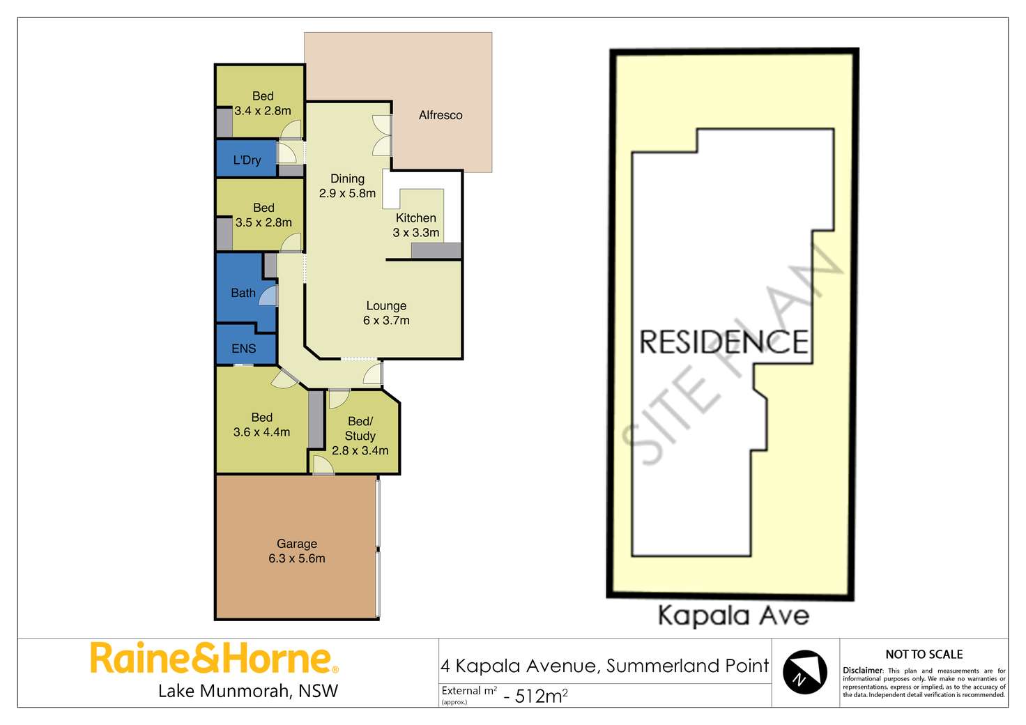 Floorplan of Homely house listing, 4 Kapala Avenue, Summerland Point NSW 2259